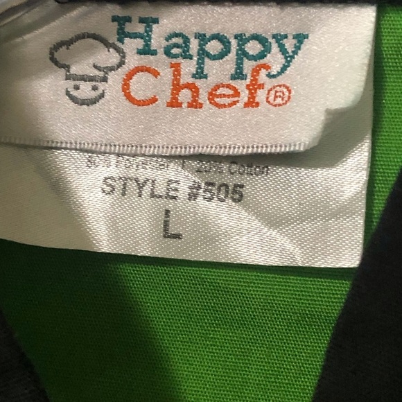 Chef Jacket Coat from Happy Chef in Size L Child Nutrition - Picture 6 of 11